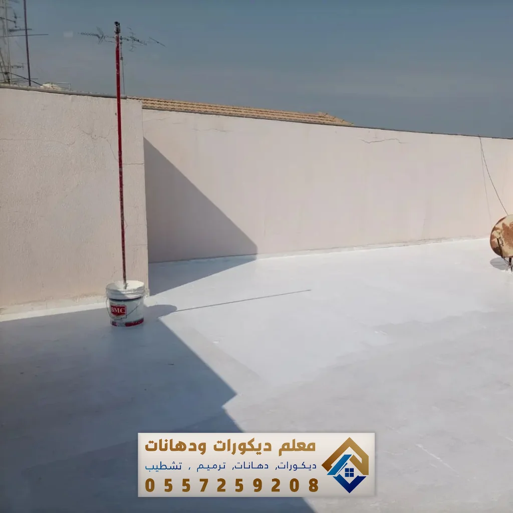 تركيب عازل مائي للأسطح بالشرقية