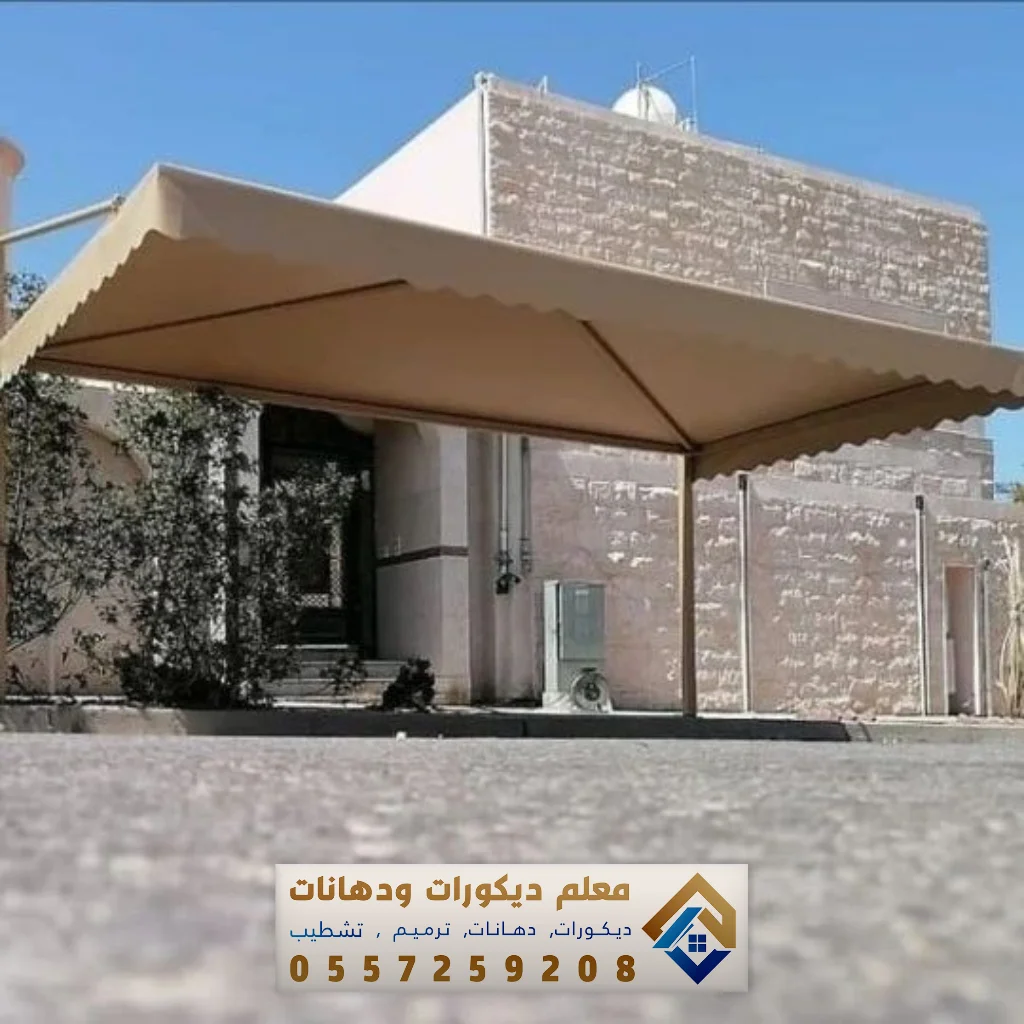 حداد تفصيل مظلات قماش PVC في سيهات